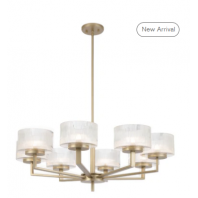 TELBIX-MORENO 8 LIGHT PENDANT